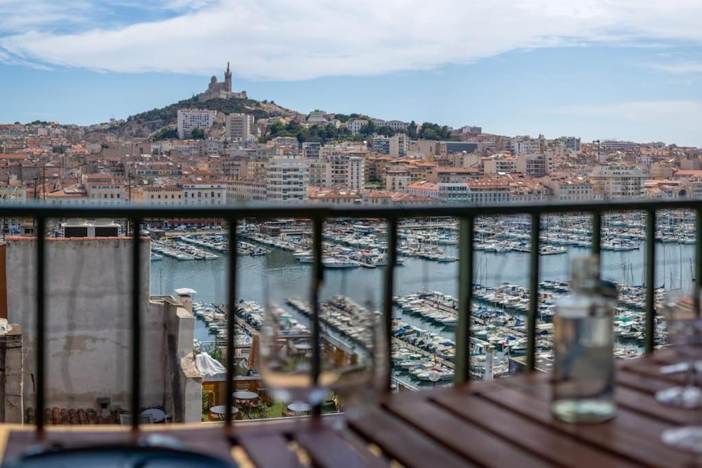 Terrace Apartment Old Port Exceptional View Μασσαλία Εξωτερικό φωτογραφία